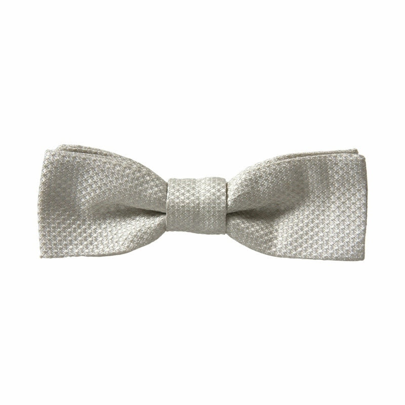 Dolce & Gabbana Ivory Silk Adjustable Neck Papillon Men Bow Tie