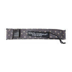 Dolce & Gabbana Gray Polka Dots Silk Adjustable Neck Papillon Bow Tie