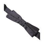 Dolce & Gabbana Blue Polka Dot Silk Adjustable Neck Men Papillon Bow Tie