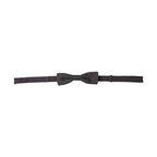Dolce & Gabbana Dark Gray Silk Adjustable Neck Men Papillon Bow Tie