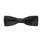 Dolce & Gabbana Dark Gray Silk Adjustable Neck Men Papillon Bow Tie