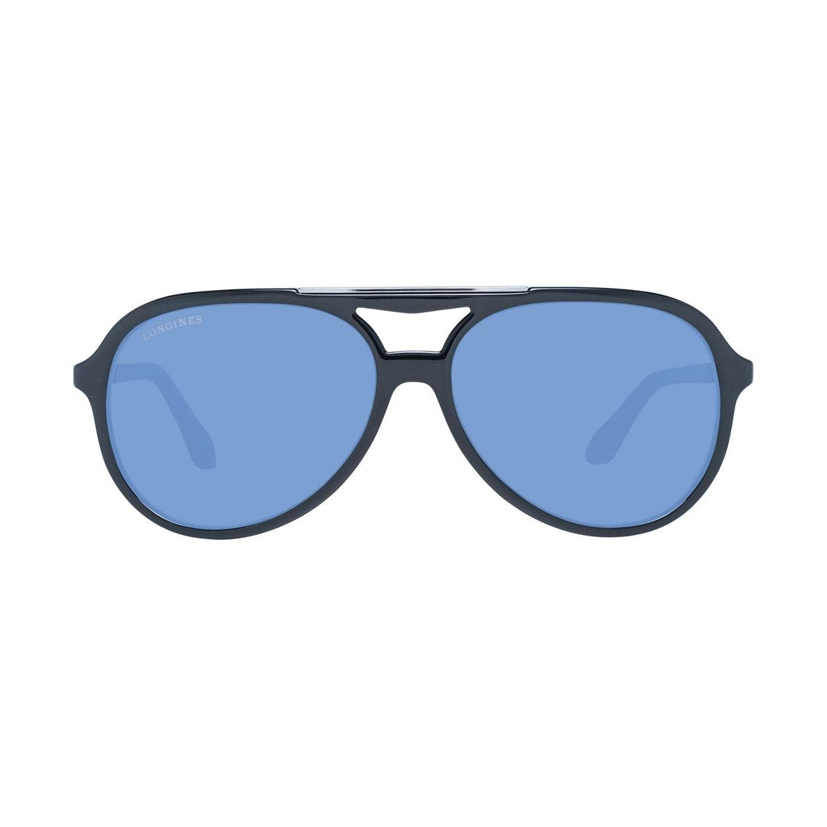 Longines Black Plastic Sunglasses