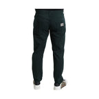 Dolce & Gabbana Green Cotton Stretch Skinny Men Denim Jeans