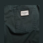Dolce & Gabbana Green Cotton Stretch Skinny Men Denim Jeans