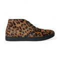 Dolce & Gabbana Brown Leopard Pony Hair Leather Sneakers Shoes