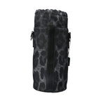 Dolce & Gabbana Black Leopard Round Slim Tote Bottle Cage Bag