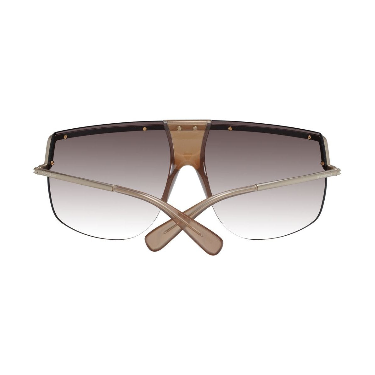Max Mara Gold Metal Sunglasses