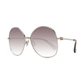 Max Mara Gold Metal Sunglasses