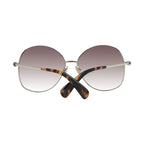 Max Mara Gold Metal Sunglasses