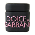 Dolce & Gabbana Black Pink Silicone Embossed Logo Airpods Case