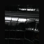 Balenciaga Black Exotic Leather Shoulder Crossbody Camera Bag
