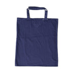 Prada Blue Jersey Fabric Logo Shoulder Shopping Tote Shopping Bag