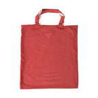 Prada Red Jersey Fabric Logo Shoulder Shopping Tote Bag