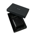 Dolce & Gabbana Wallet Black Horse Leather Zip Logo Cross Body Phone Slot