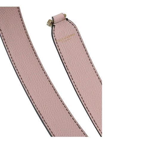 Dolce & Gabbana Pink Leather Handbag Accessory Shoulder Strap