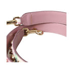 Dolce & Gabbana Pink Floral Handbag Accessory Shoulder Strap