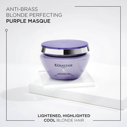 Kerastase Blond Absolu Ultra Violet Hair Mask 200ml - For Colored Hair