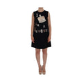Dolce & Gabbana Black I AM A PRINCESS Crystal Shift Dress