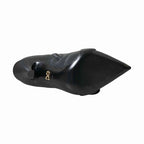 Dolce & Gabbana Black Devotion Quilted Buckled Boots Shoes