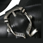 Dolce & Gabbana Black Devotion Quilted Buckled Boots Shoes