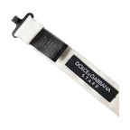 Dolce & Gabbana White Black Polka Dot Polyester Bow Tie Men