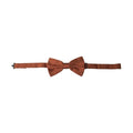 Dolce & Gabbana Brown Silk Adjustable Neck Men Bow Tie
