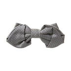 Dolce & Gabbana Gray Silk Adjustable Neck Men Bow Tie