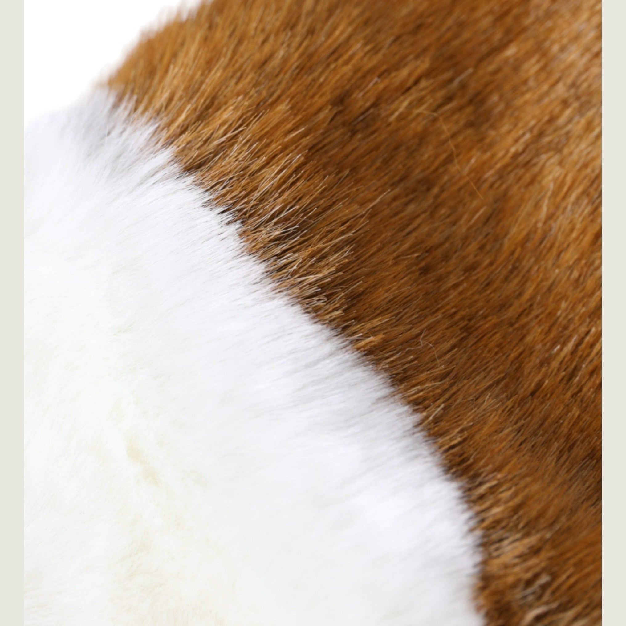 Dolce & Gabbana Brown White Acrylic Knitted Fur Mitten Gloves