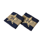 Dolce & Gabbana Black Gold Logo Star 84 Viscose Wristband