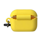 Dolce & Gabbana Yellow Silicone Logo Embossed Airpods Case