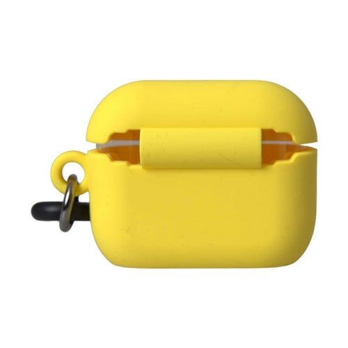 Dolce & Gabbana Yellow Silicone Logo Embossed Airpods Case
