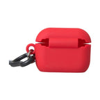 Dolce & Gabbana Red Silicone Rubber Logo Embossed Airpods Case