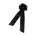 Dolce & Gabbana Black Silk Gold Brass Floral Hair Pin Brooch