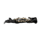 Dolce & Gabbana Black Lace Crystal Handmade Brooch Hair Pin