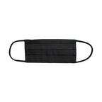 Dolce & Gabbana Black 100% Silk Adjustable Necktie Face Mask
