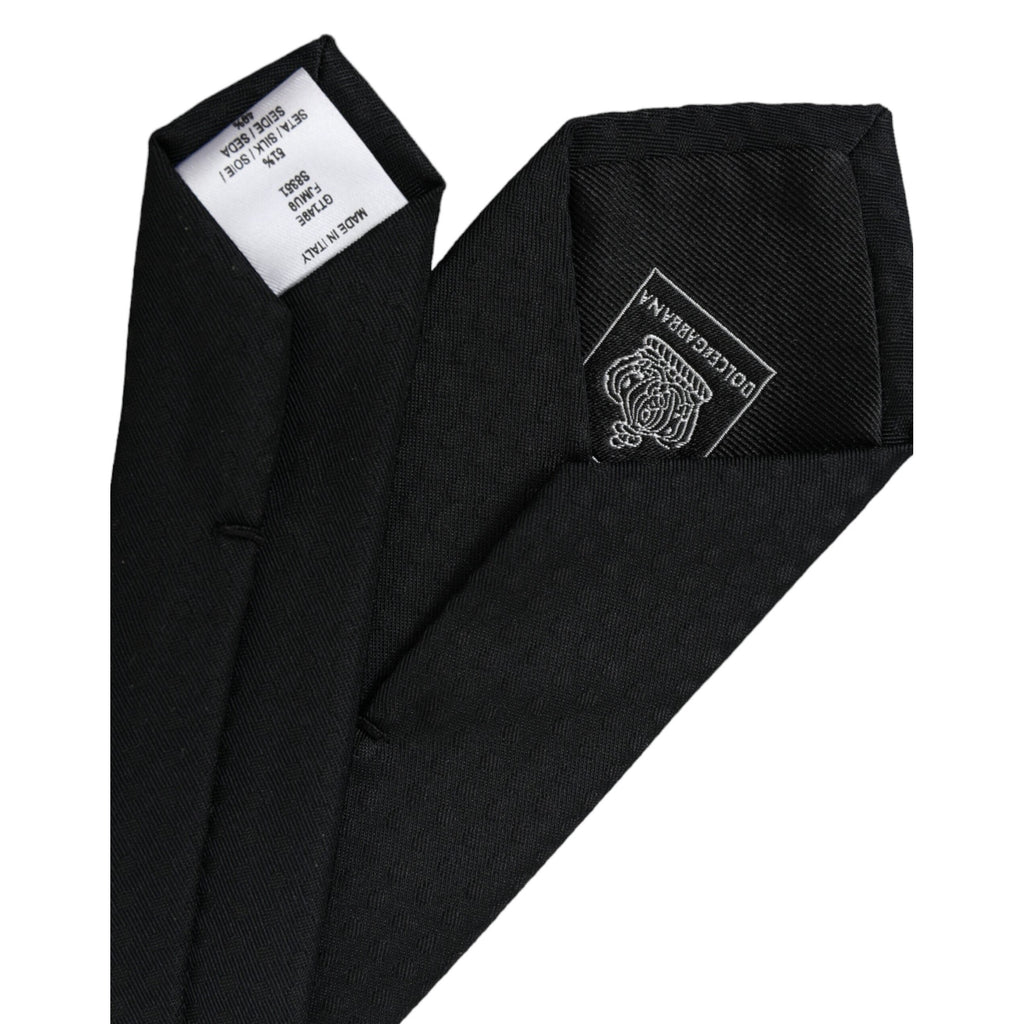 Dark Gray 100% Silk Adjustable Necktie Face Mask