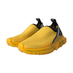 Dolce & Gabbana Yellow Sorrento Slip On Sneakers Women Shoes