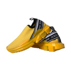 Dolce & Gabbana Yellow Sorrento Slip On Sneakers Women Shoes