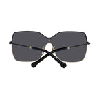 Carolina Herrera Black Metal Sunglasses