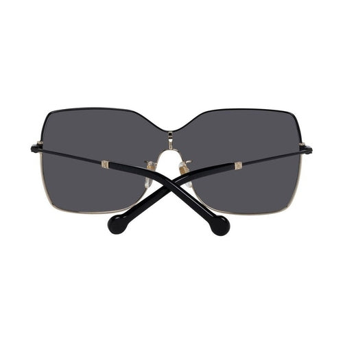 Carolina Herrera Black Metal Sunglasses
