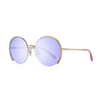 Swarovski Gold Metal Sunglasses