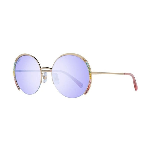 Swarovski Gold Metal Sunglasses