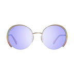 Swarovski Gold Metal Sunglasses
