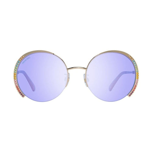 Swarovski Gold Metal Sunglasses