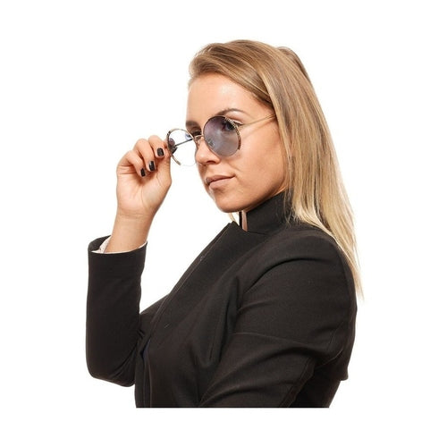 Swarovski Gold Metal Sunglasses