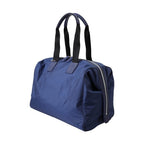 Dolce & Gabbana Blue Nylon Calfskin Hand Shoulder Duffel Bag