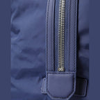 Dolce & Gabbana Blue Nylon Calfskin Hand Shoulder Duffel Bag