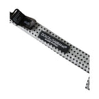 Dolce & Gabbana Gray Silk Polka Dot Adjustable Neck Men Papillon Bow Tie