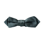 Dolce & Gabbana Green Silk Fantasy Adjustable Neck Men Papillon Bow Tie