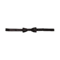 Brown Fantasy Silk Adjustable Neck Men Papillon Bow Tie